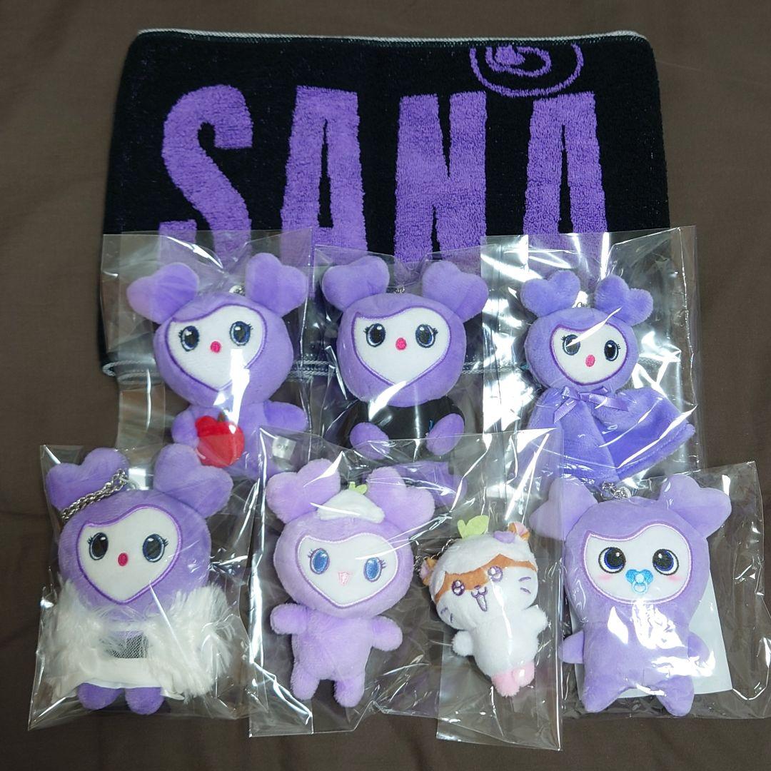 TWICE サナ サブリー マフラータオル サンリオ リバーシブル てるてる