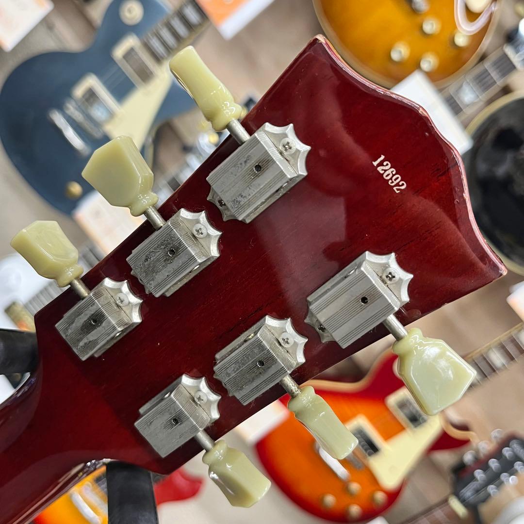 【11199】Bacchus BLS-700QM レスポール モデルレッド