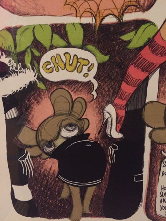 fafi サイン入り carmine volt 原画レプリカ