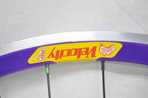 Velocity DEEP V 700C ホイールセット135mmエンド