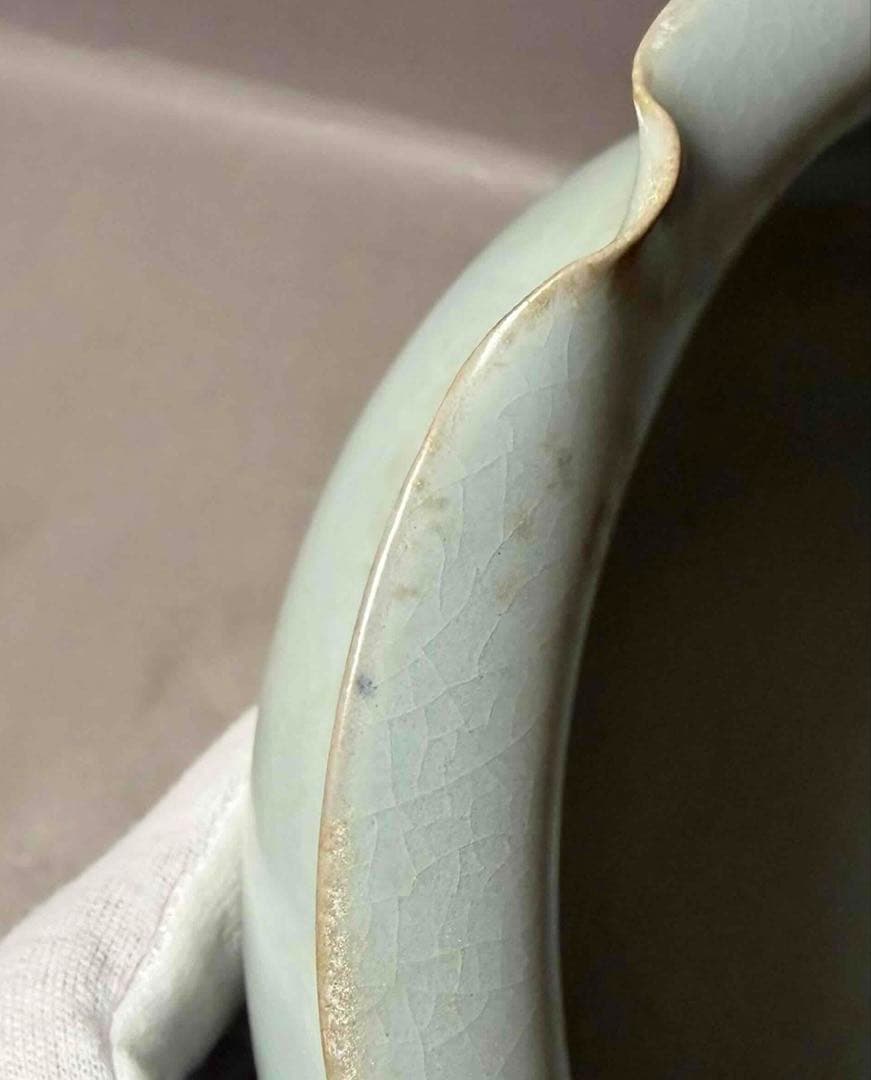 中国 輪花鉢（洗筆）　u6230920