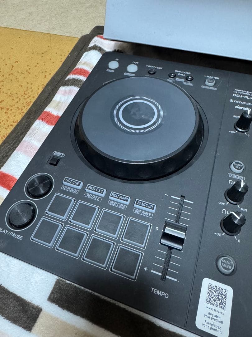 DDJ-FLX4 / SHURE SRH440A モニターヘッドホンセット