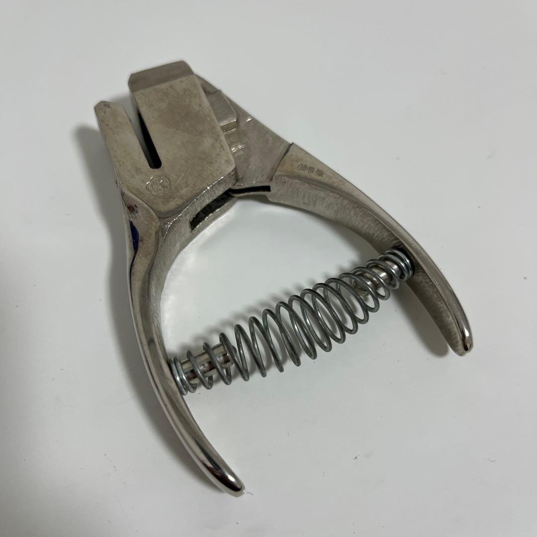 国鉄 検札鋏 切符切り 花枠 は