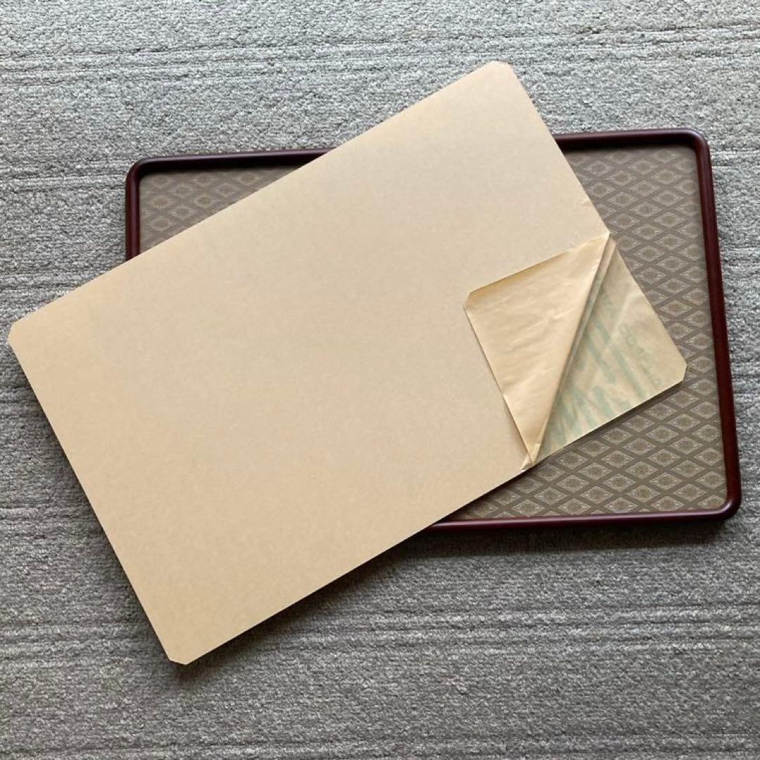 写経額★隅丸★チーク★縦横両用★写経用額★書道用額縁★空額★和額★木製フレーム