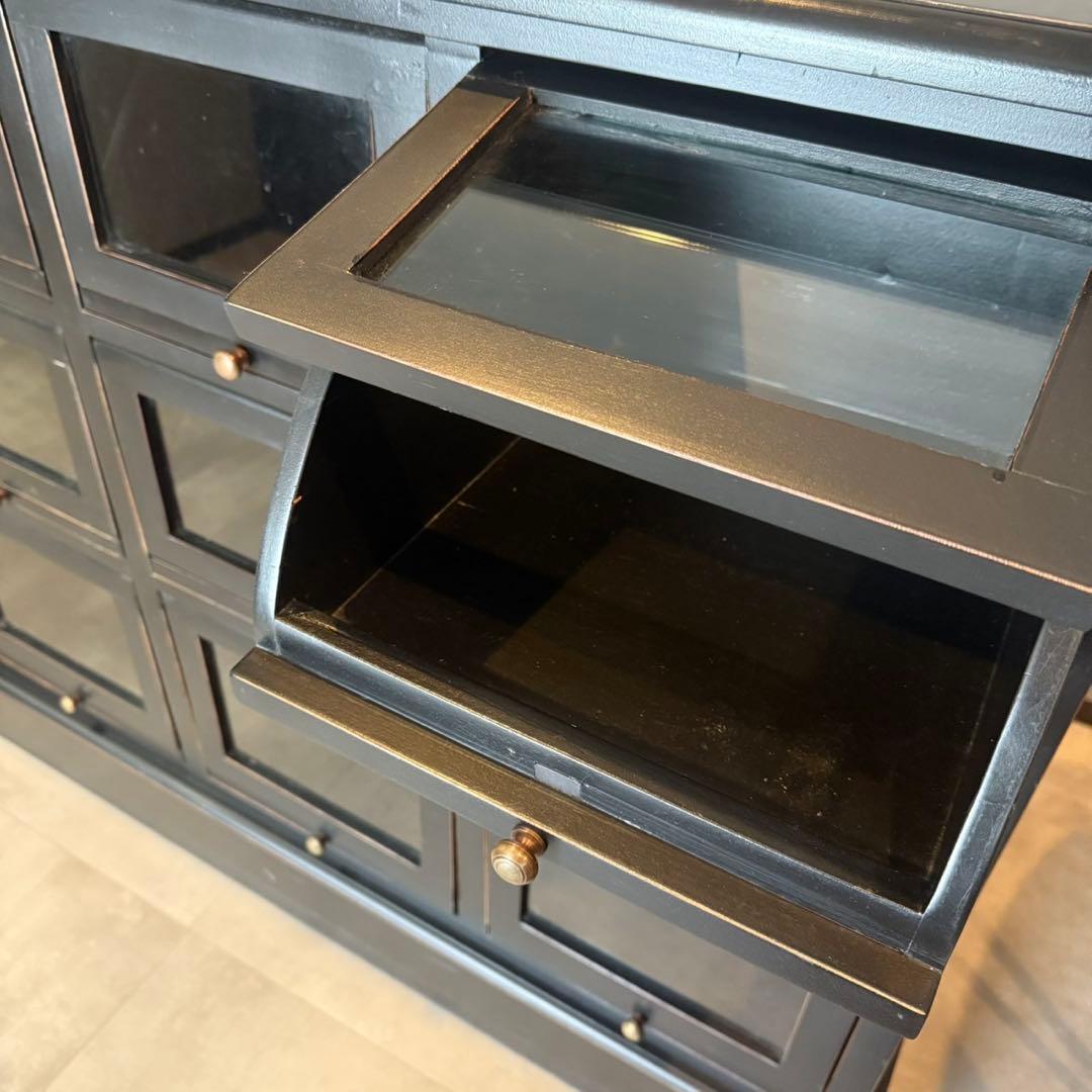 アンティーク調 シューズラック カウンター 店舗カウンター