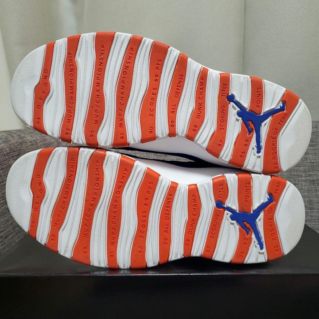 AIR JORDAN 10 knicks ハラチ ライト supreme