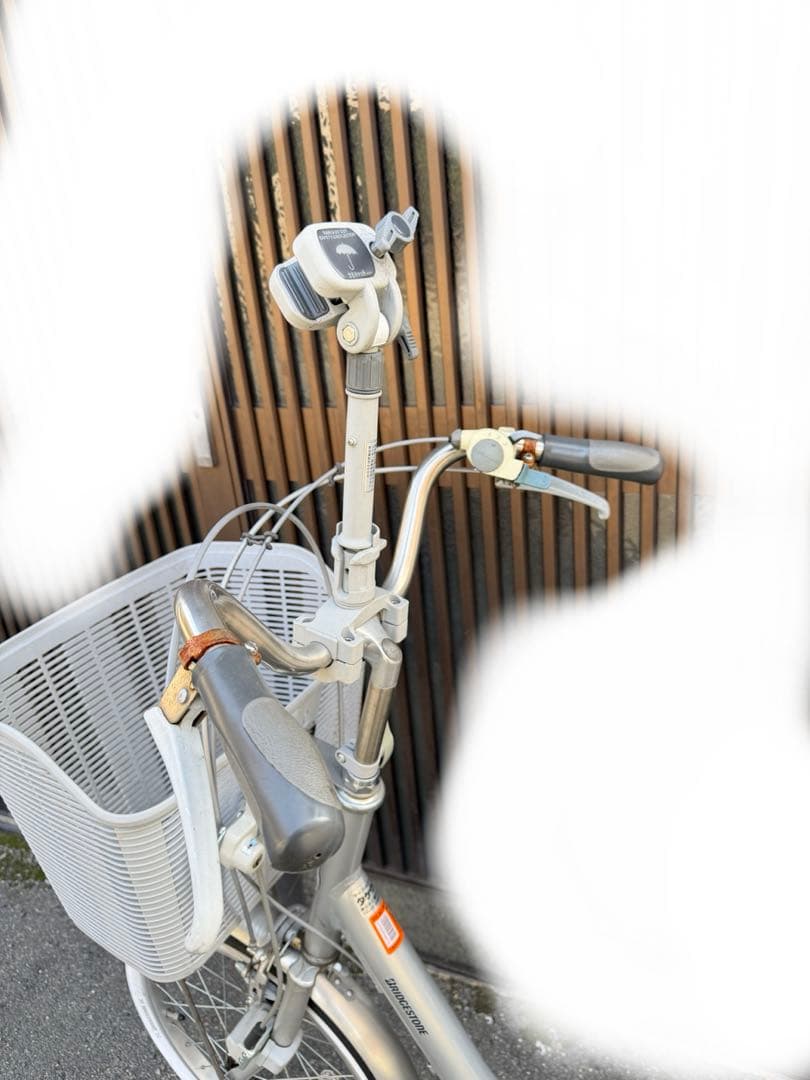 ブリヂストン三輪自転車シルバー、大人用、高齢者用）