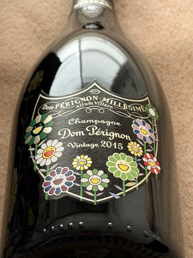 村上隆ドンペリ2015 限定品 ギフトボックス 新品未開栓　インテリアにも◎
