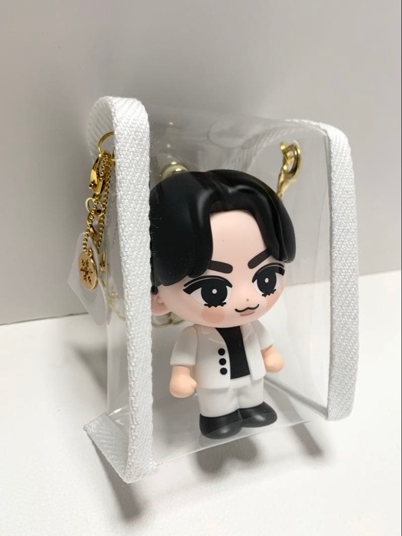 akua　すのチルソフビポーチ　白　Man ラウール　チルぬい