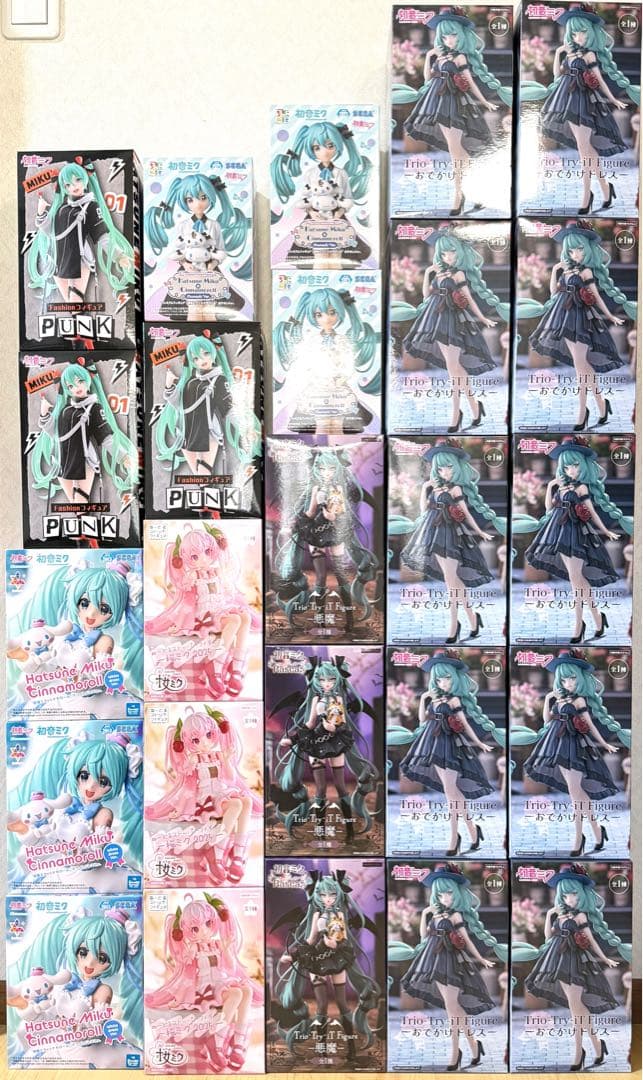 【匿名配送】初音ミク フィギュアまとめ売り 25点