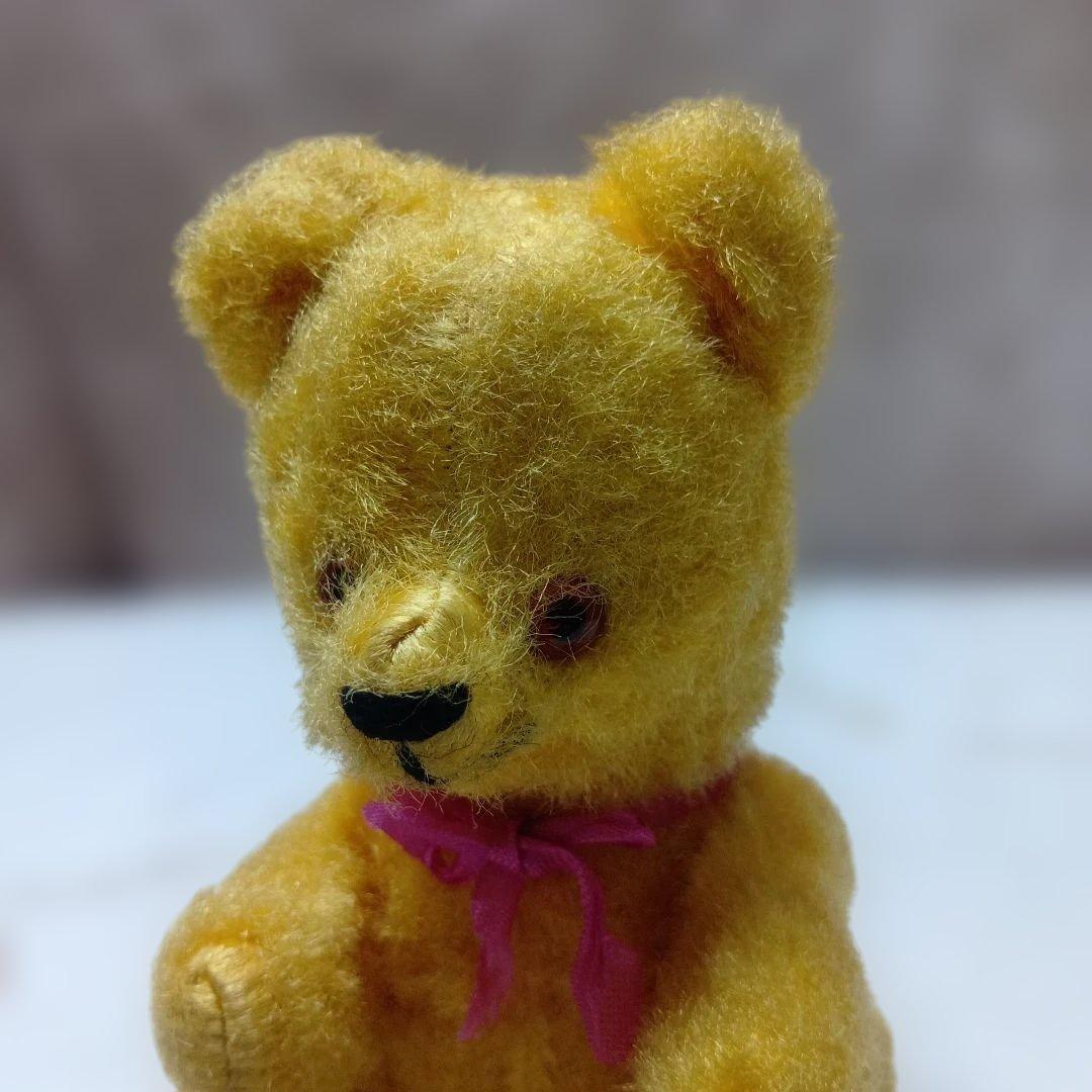 ♥フランスからやって小ぶりな可愛い　アンティーク　テディベア♥