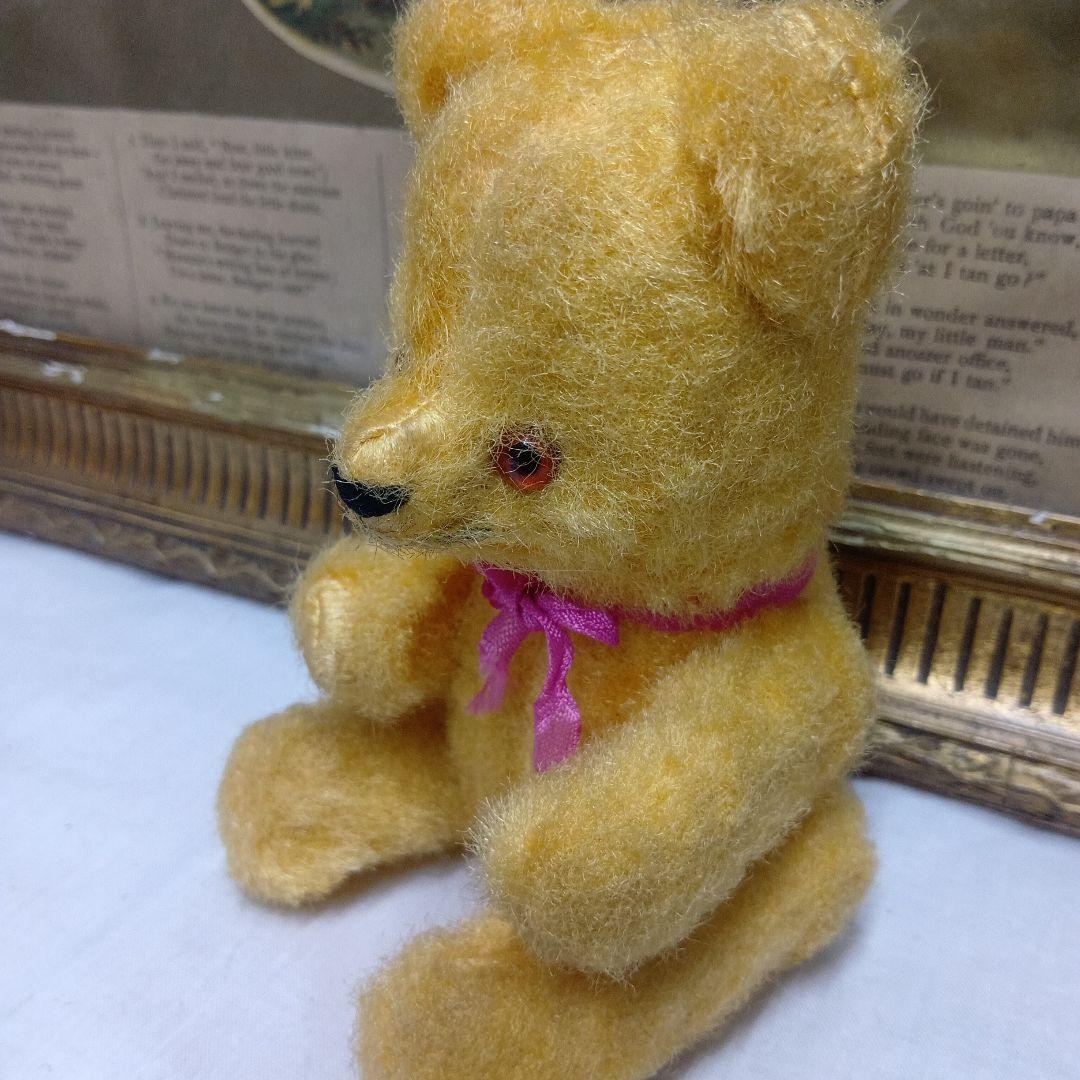 ♥フランスからやって小ぶりな可愛い　アンティーク　テディベア♥