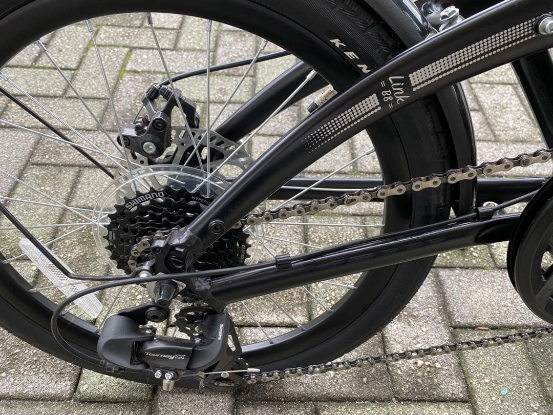 【週末値下げ】【低走行】tern Link B8折りたたみ自転車