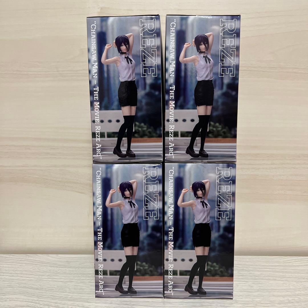 チェンソーマン　レゼ　フィギュア4点セット　最新 新作　人気　プライズ　美少女