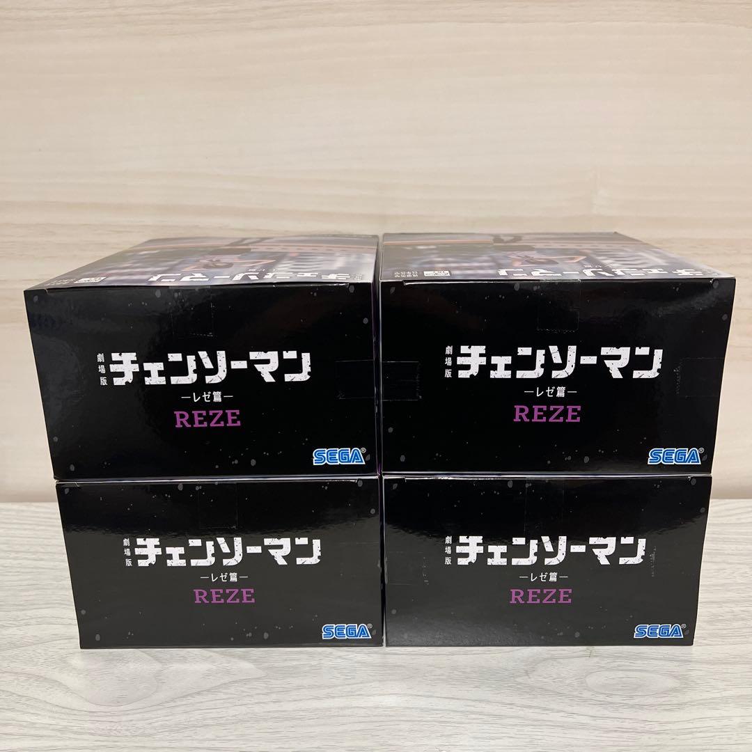 チェンソーマン　レゼ　フィギュア4点セット　最新 新作　人気　プライズ　美少女