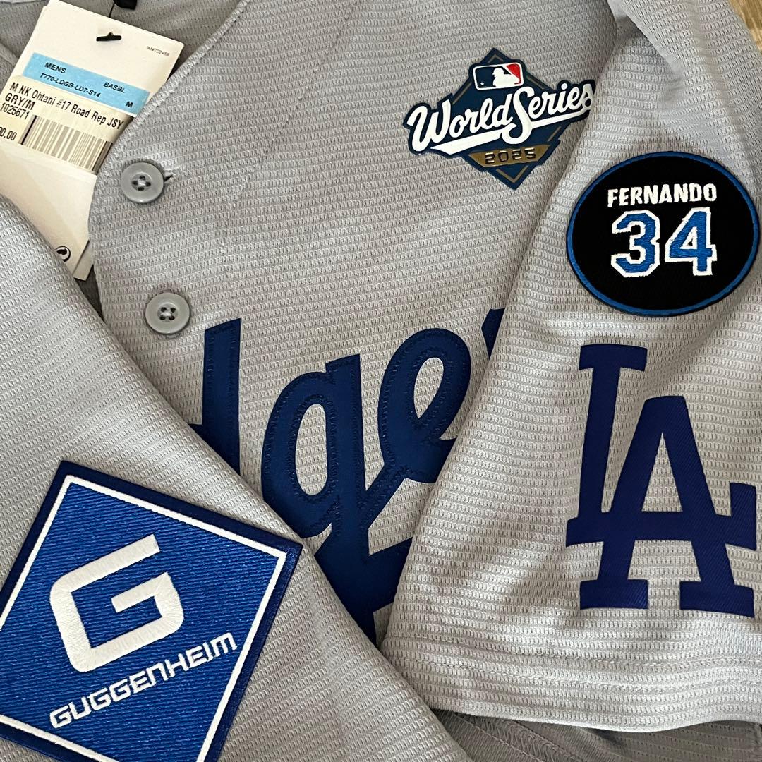 ドジャース 大谷翔平 2025ワールドシリーズ ユニフォーム 山本由伸