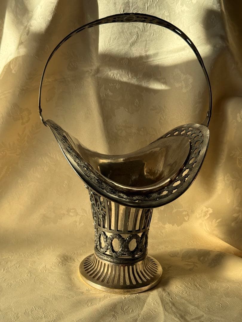 花器　アンティーク　WMF 1909年　ドイツ製　フランス輸出用　特別モデル