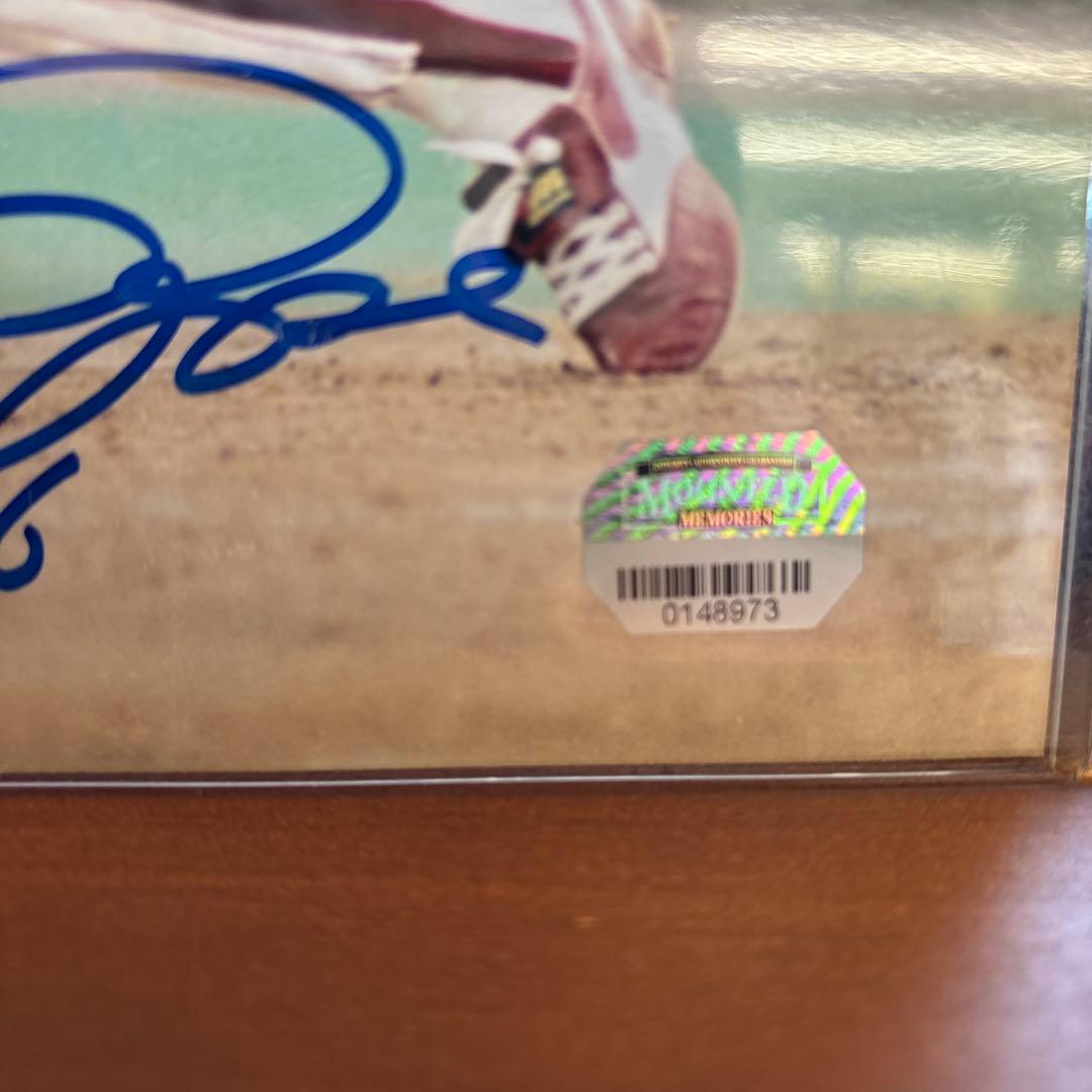 MLBピート・ローズ選手サイン入り写真