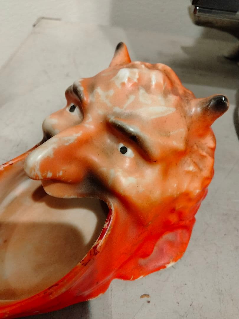 t*r様 40s デビル　サタン　ビンテージ　vintage ドクロ　スカル 灰