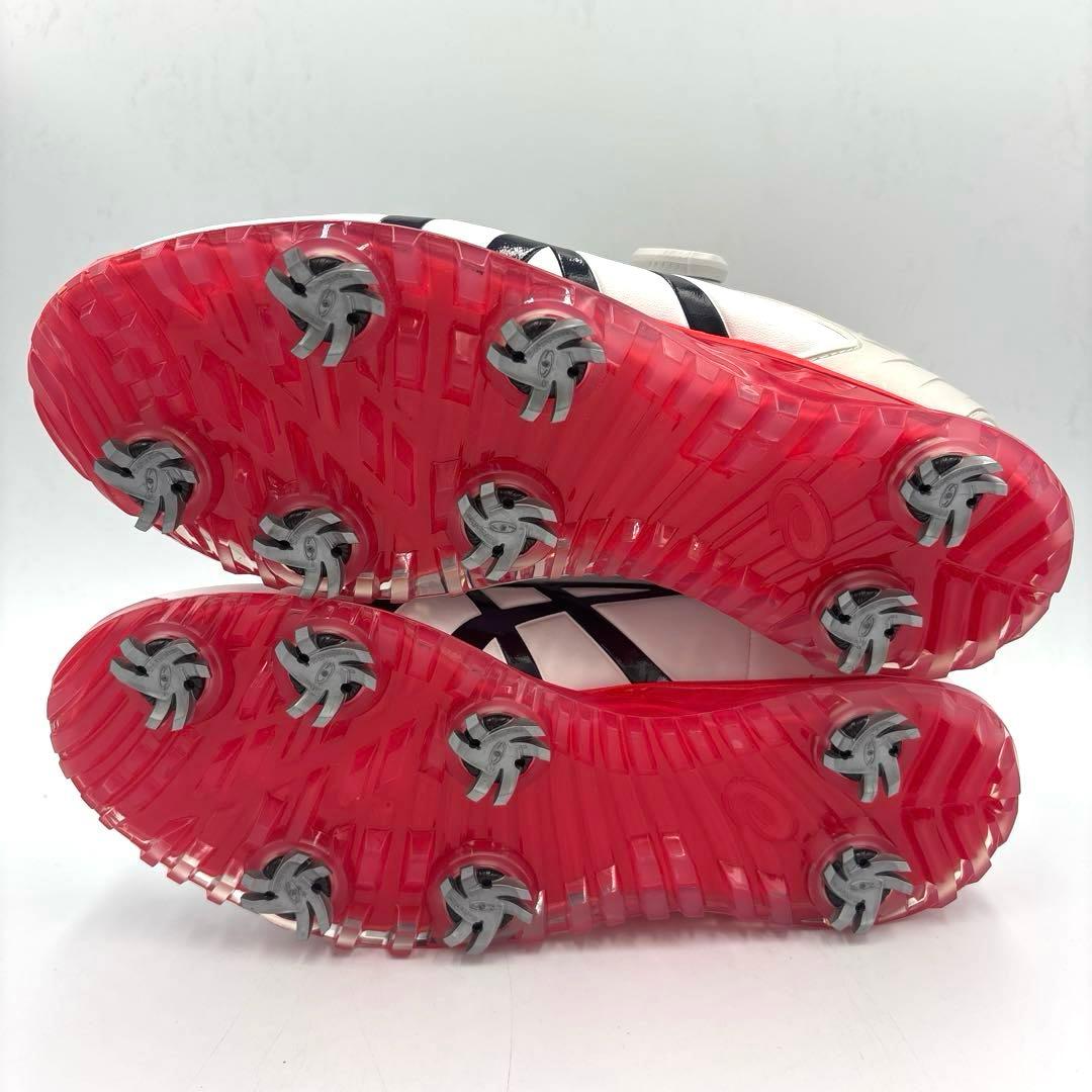 ✨未使用✨アシックス ゲルエースプロ5 ボア【25cm】ホワイト レッド