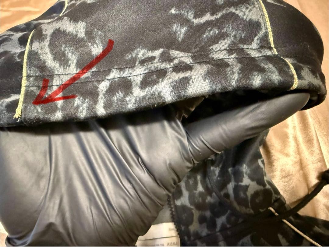 【コラボ】FCRB x NIKE レオパード&スター柄 セットアップ【トレンド】