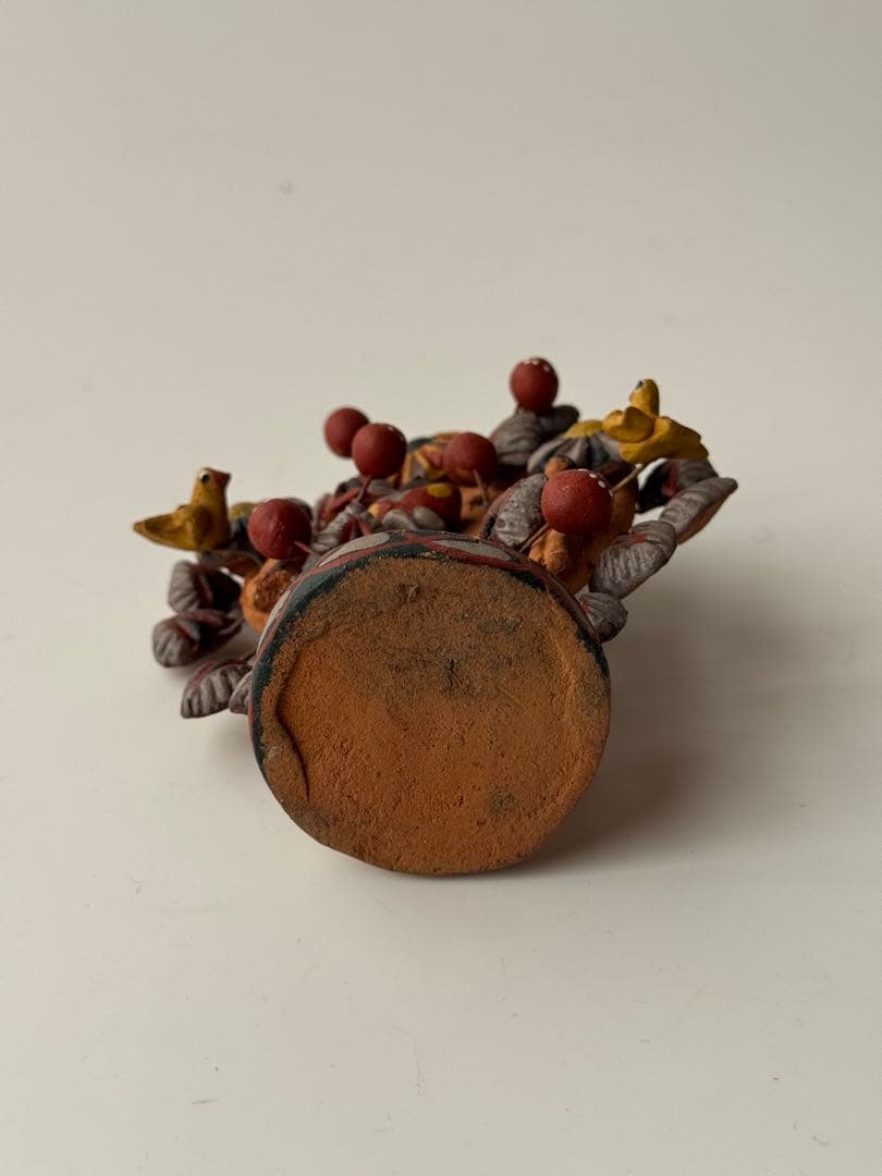 メキシコ ヴィンテージ 生命の樹 ツリーオブライフ 陶芸