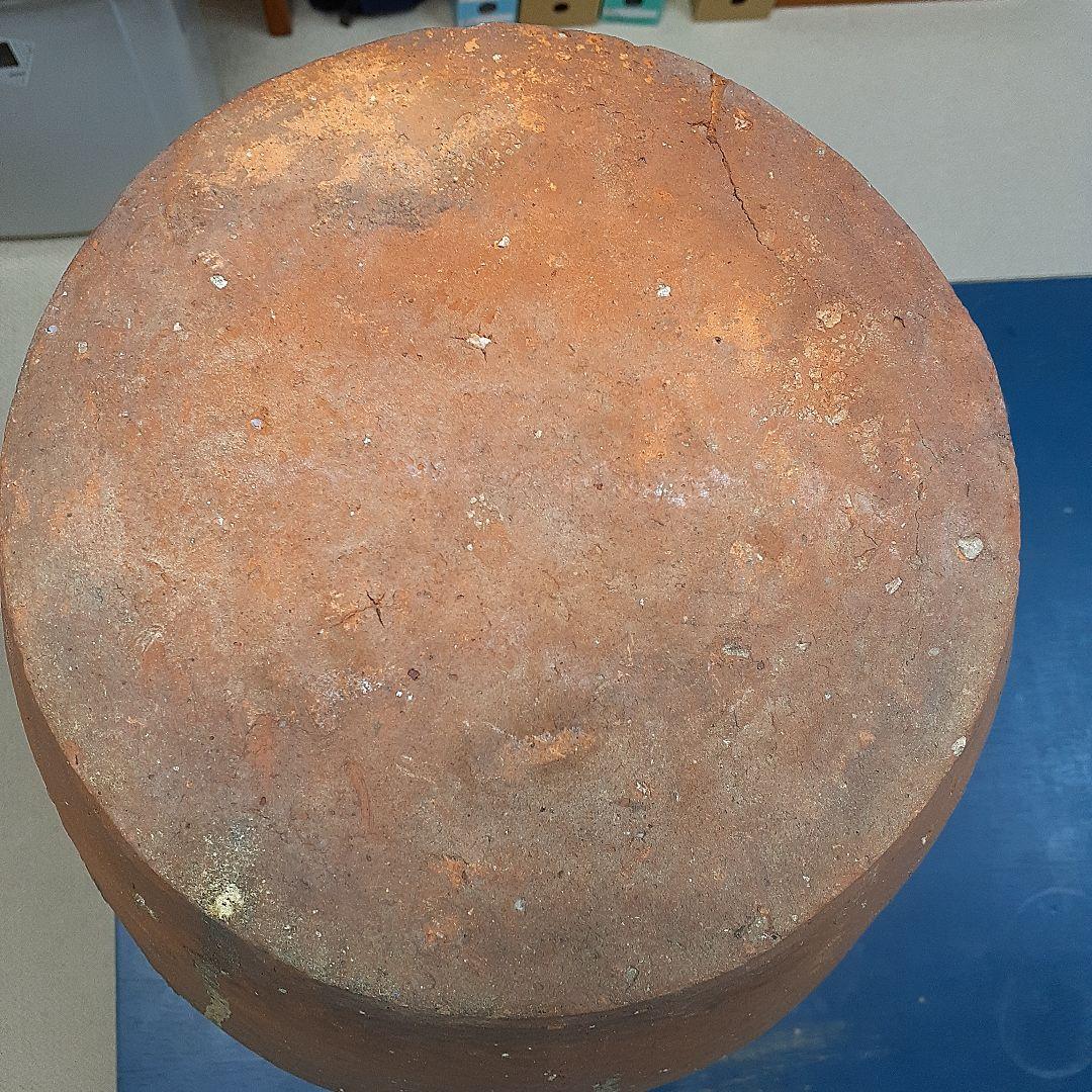 やっしー　　古陶　琉球南蛮大壷　三耳線文壺　荒焼