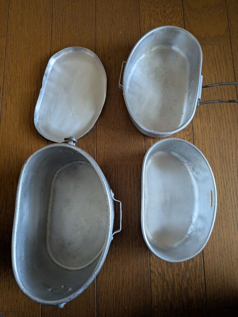 イタリア軍　飯盒　軍幕　used