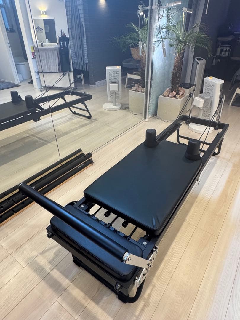 お家でピラティス！ 折りたたみ ピラティス リフォーマー コンパクト 軽量設計