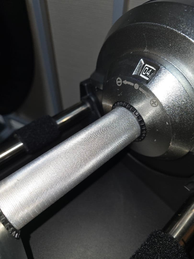 【引取限定】ライシン　プロバーベル 41.5kg×2 シルバー スタンド付