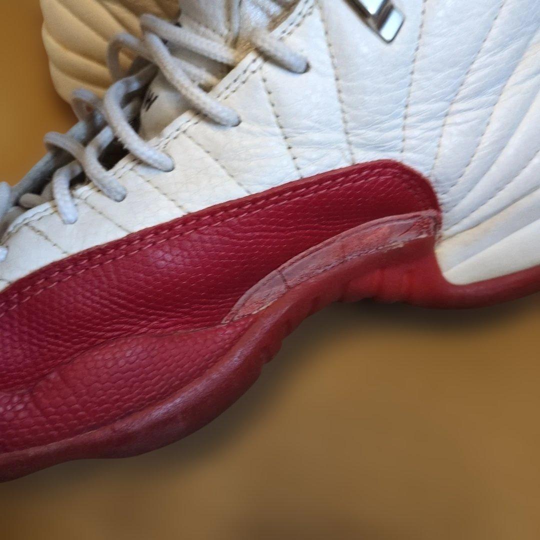 エア・ジョーダン 12　白/赤　26.0cm