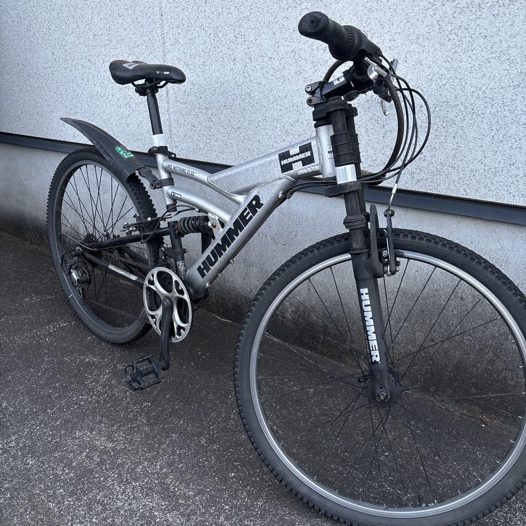 HUMMER マウンテンバイク シルバー