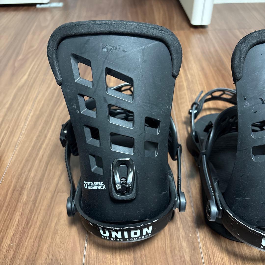 スノーボード 2022 UNION BINDING STR BLACK