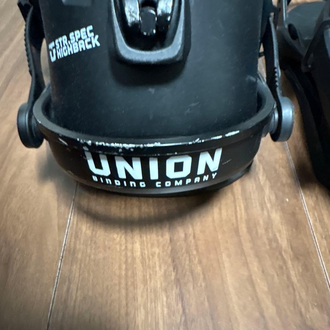 スノーボード 2022 UNION BINDING STR BLACK