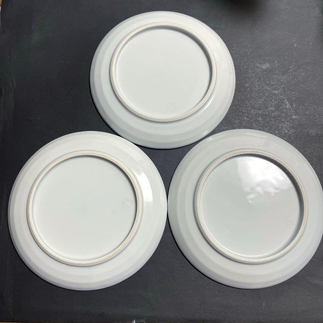 清水焼　瑞昭窯　 名匠　二代目　大野瑞昭作　羅漢上人皿　３枚