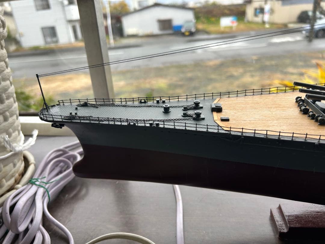 実物感(超戦艦大和)DeAGOSTINIサイズ1/250(長1100重10kg)
