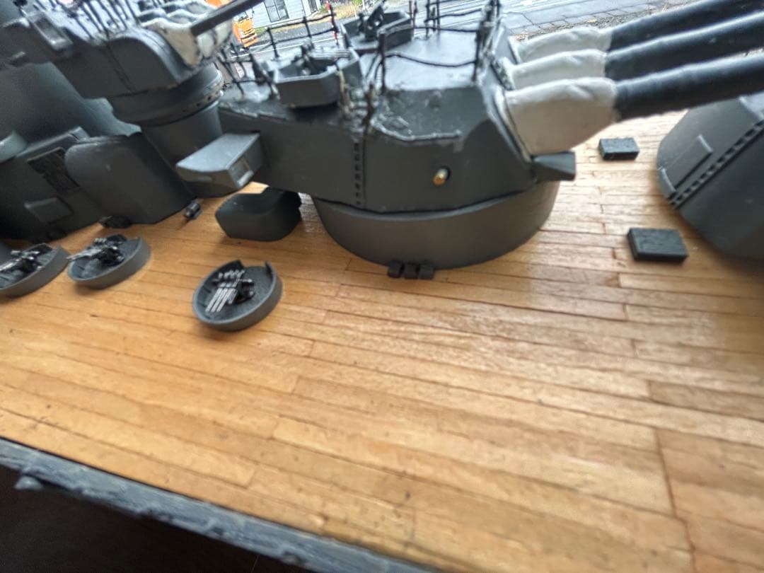 実物感(超戦艦大和)DeAGOSTINIサイズ1/250(長1100重10kg)