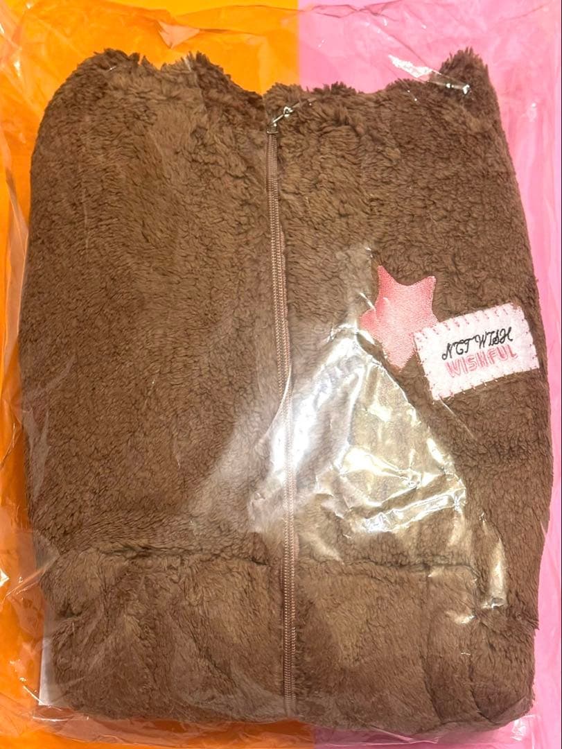 NCT WISHFUL ポップアップ ボアジップアップパーカー フーディー