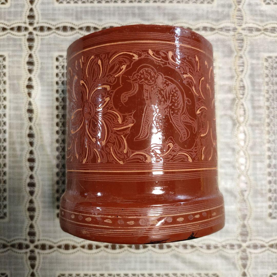 茶道具　朱漆　蒟醤（キンマ）　ミャンマー漆器　ビルマ　籃胎漆器　香合　棗