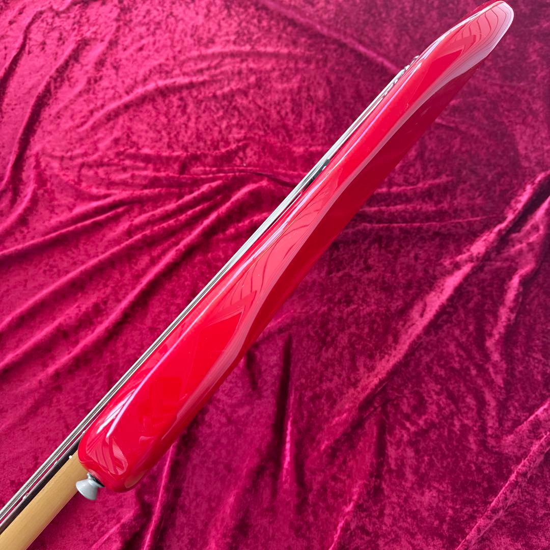 メンテ済 Squier by Fender PRECISION BASS RED