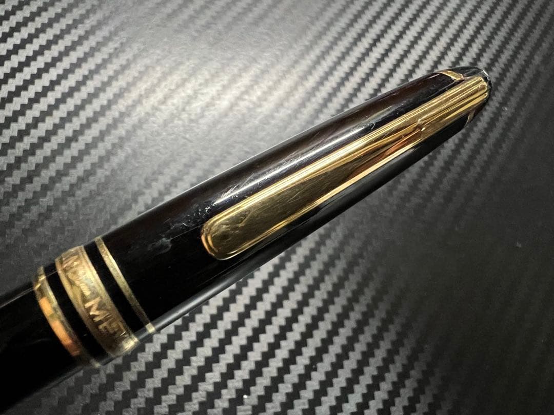 モンブラン 144 ブラック 全金 EF 万年筆 前期型