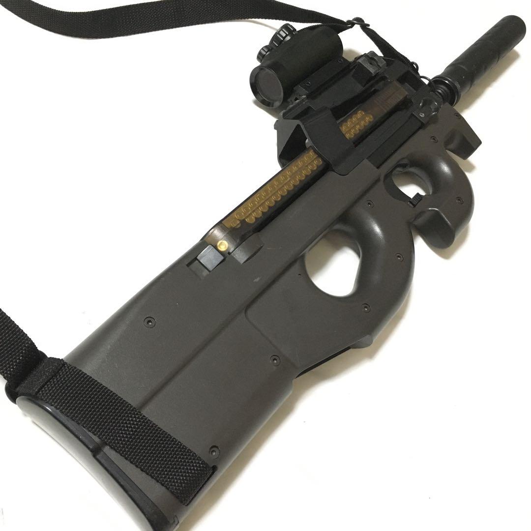 【動作快調!!】 東京マルイ 電動ガンP90 カスタム セット!!