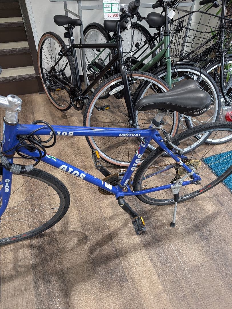 GIOS MISTRAL 青 ロードバイク