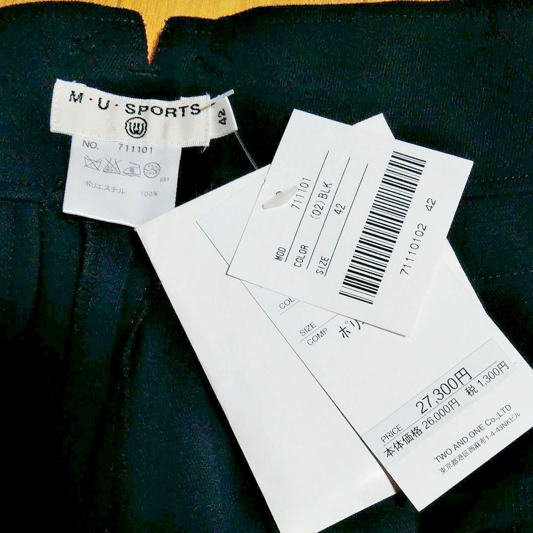 ミエコウエサコ　ハーフパンツ　黒　サイズ42 　新品・未使用品