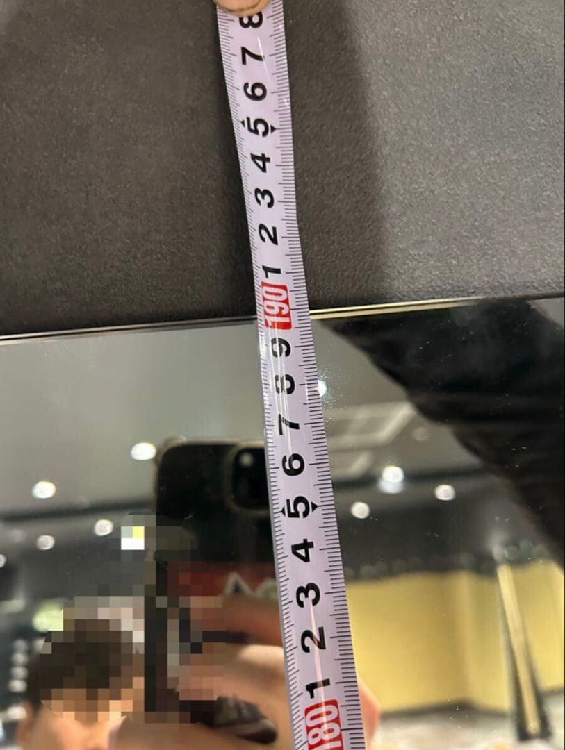 ジム用全身鏡 ミラー 約106cm×約190cm 直接引き取り限定 千葉県市川市