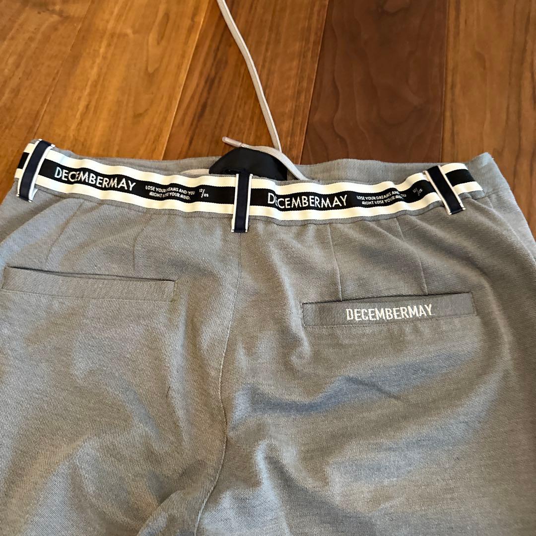 DECEMBERMAY ディセンバーメイ　ストレッチ　テーパードパンツ