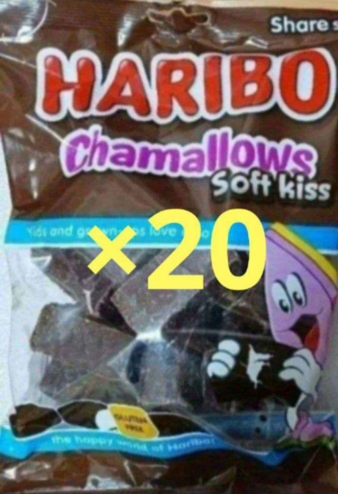 20袋　HARIBO ハリボー　チョコマシュマロ ハリボーチョコマシュマロ