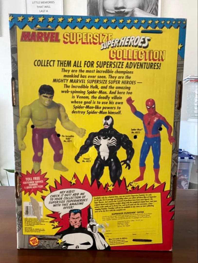 TOYBIZ MARVEL SUPER HEROES VENOM 1991年製