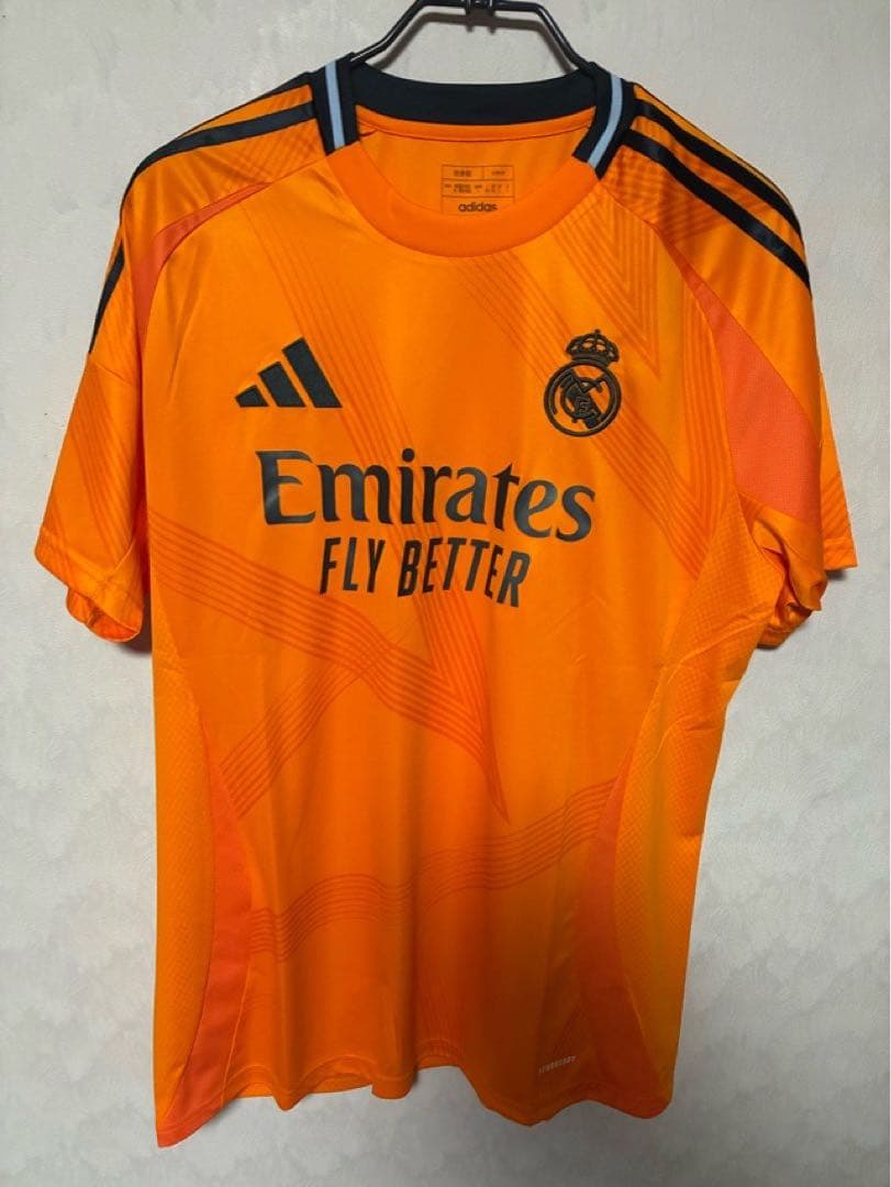 アディダス レアルマドリード 24-25 アウェイ オレンジ ユニフォーム2XL