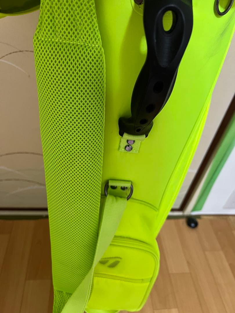 TAYLORMADE 蛍光イエロー キャディバッグ